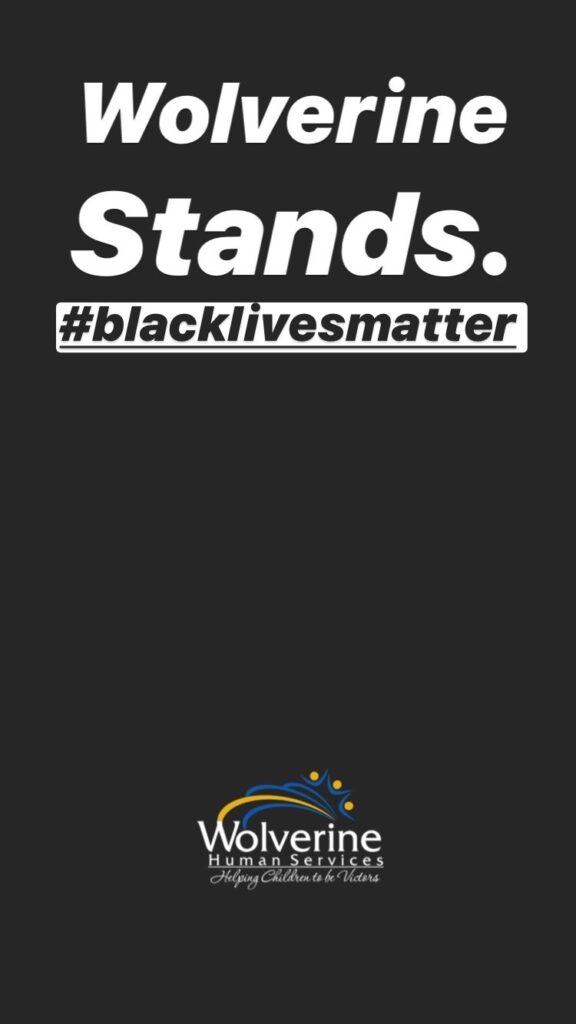 Wolverine stands with Black Lives Matter