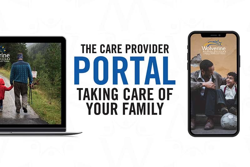 Foster Care from Anywhere Experience – Care Provider Portal